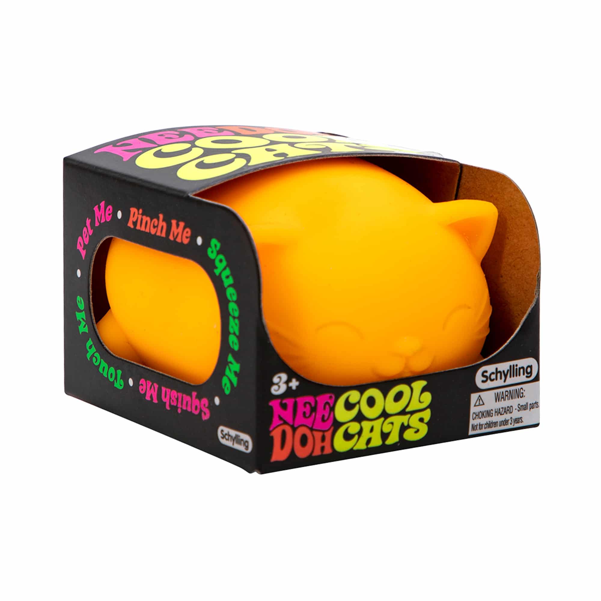Fun Fidget Monster Cool Cats NeeDoh | Select Morning Crest - Collectible Shaggy Monster Squishable Toy Detail