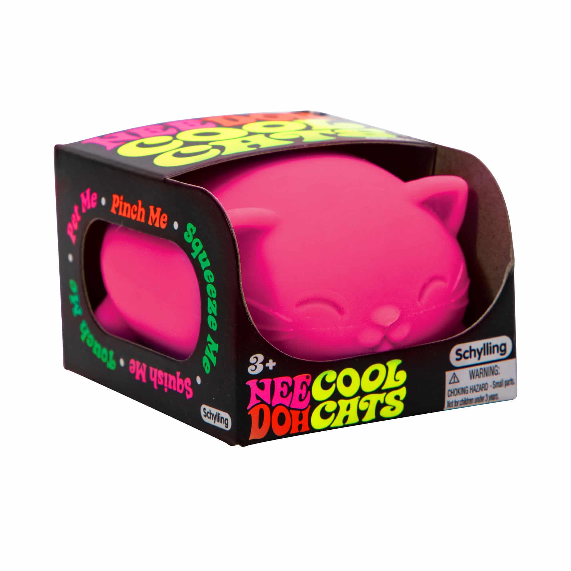 Fun Fidget Monster Cool Cats NeeDoh | Select Morning Crest - Collectible Shaggy Monster Squishable Toy Detail