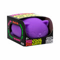 Fun Fidget Monster Cool Cats NeeDoh | Select Morning Crest - Collectible Shaggy Monster Squishable Toy - Surprise Me! (Random Color)