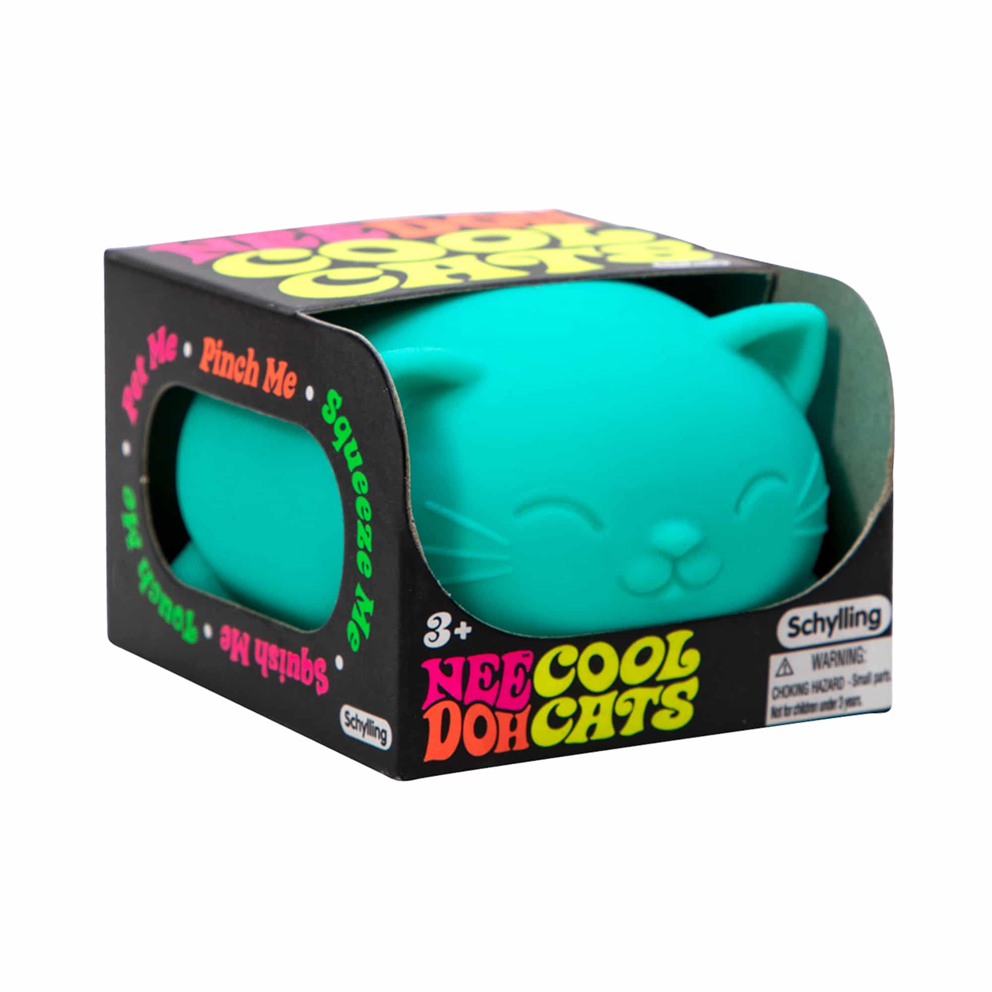 Fun Fidget Monster Cool Cats NeeDoh | Select Morning Crest - Collectible Shaggy Monster Squishable Toy Detail