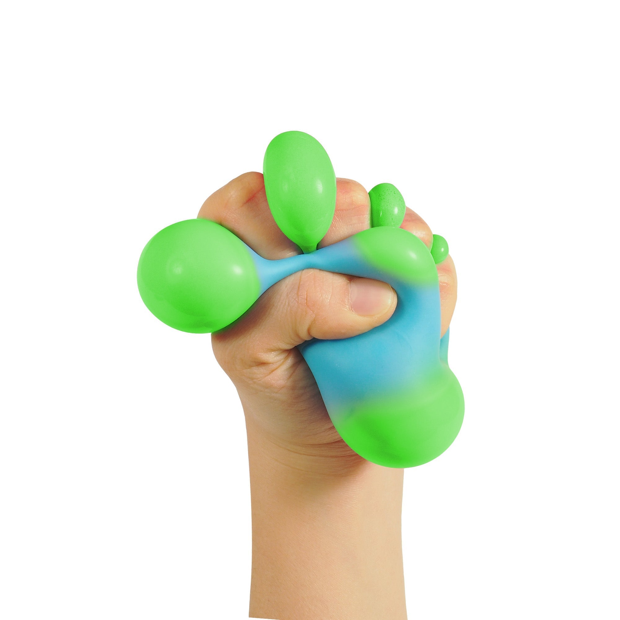 Whimsical Doughnut NeeDoh Color Change Squeeze Heart | Reserve Opal Summit - Fun Food Fidget Cookie Squishable Toy Detail
