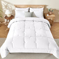 3-Piece Queen Comforter Set - All-Season Down Alternative Bedding Bundle with 2 Pillow Shams, Premium Soft Bedding Se...