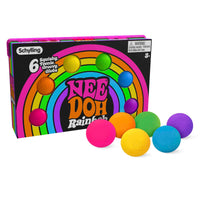 Malt-Gel Filled NeeDoh Rainboh | Reserve Autumn Pond - Giant XL Satisfyingly Squishable Stress Toy Detail