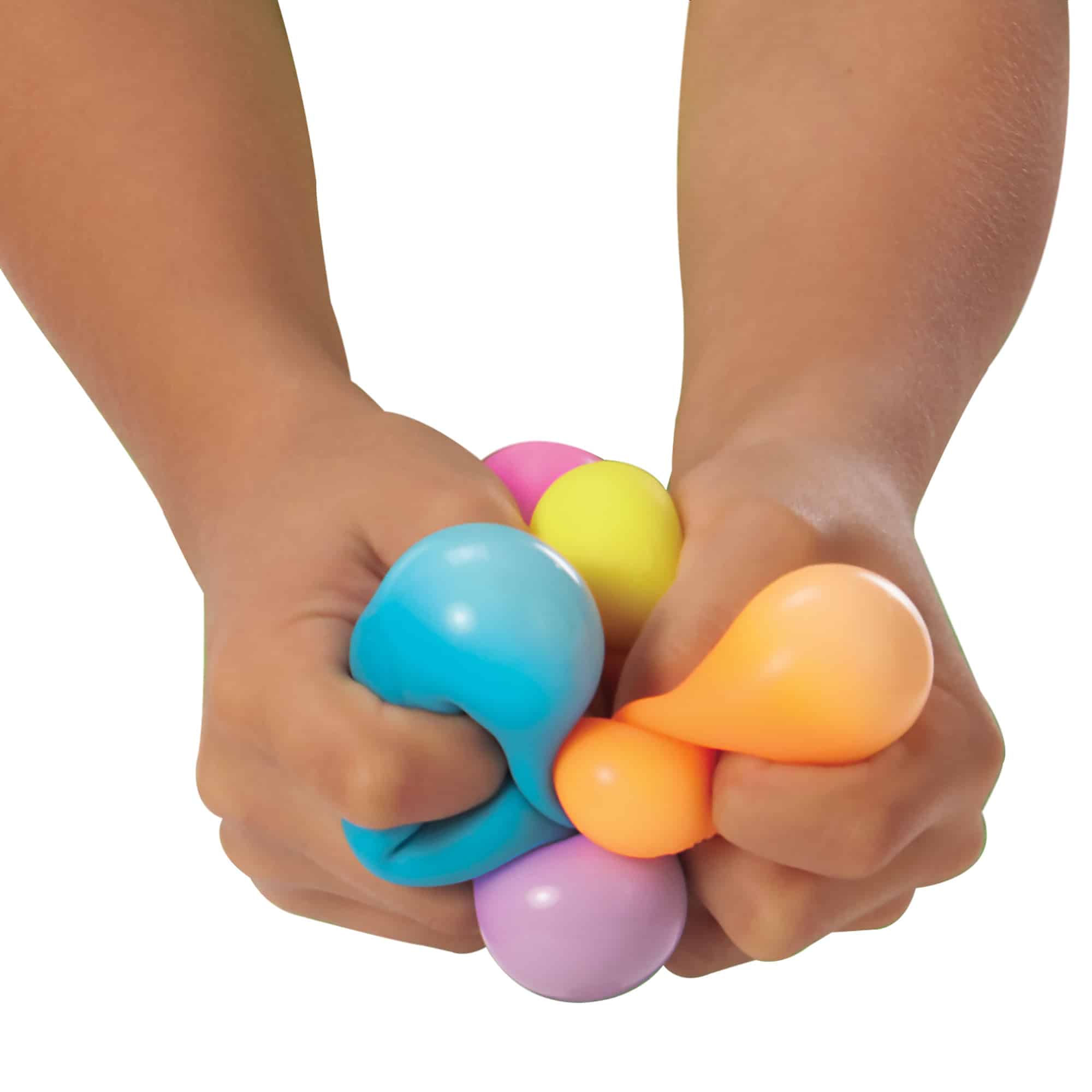 Malt-Gel Filled NeeDoh Rainboh | Reserve Autumn Pond - Giant XL Satisfyingly Squishable Stress Toy Detail