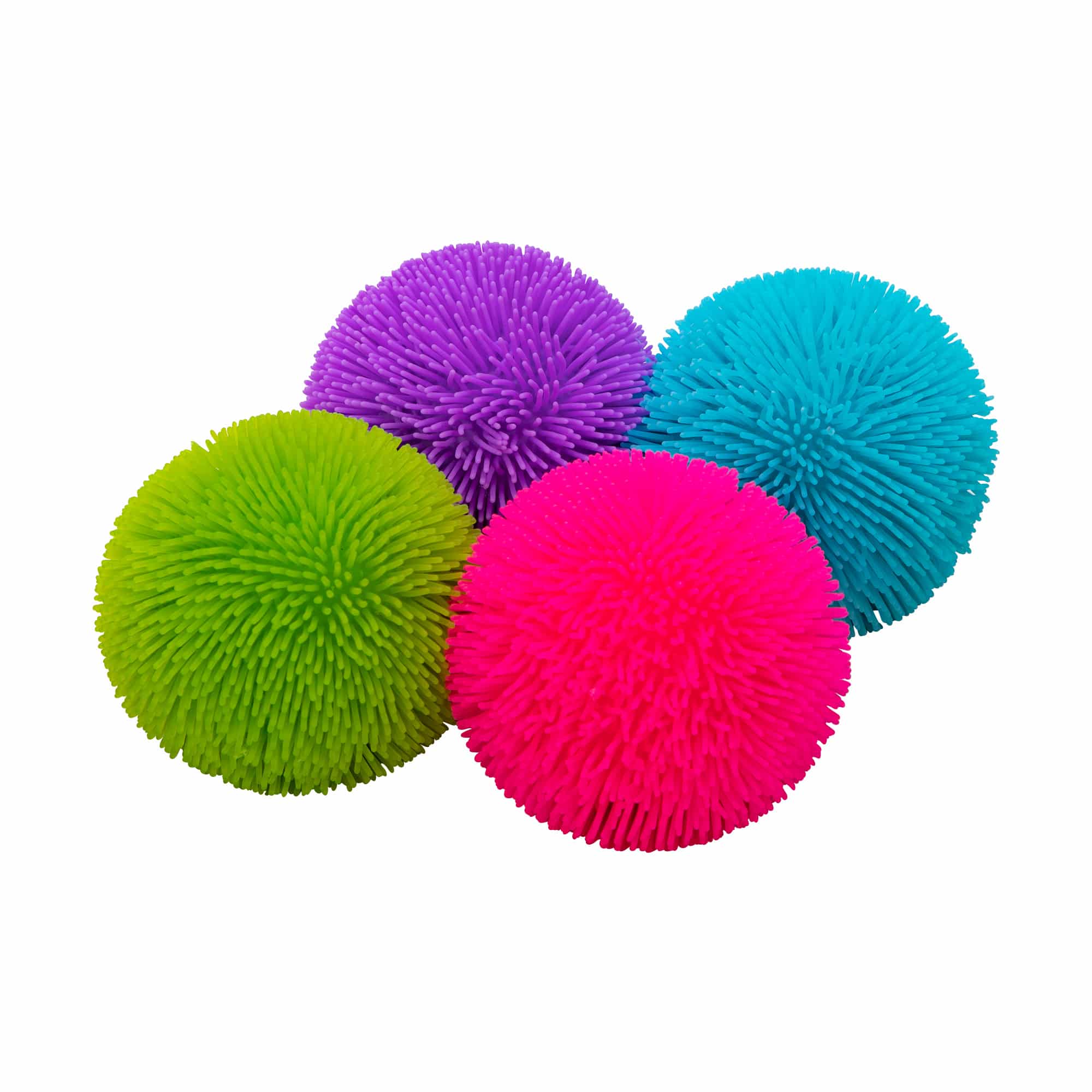 Textured Sensory Shaggy NeeDoh | Collection Winter Creek - Fuzzy Flocked Textured Sensory Fidget Ball Detail