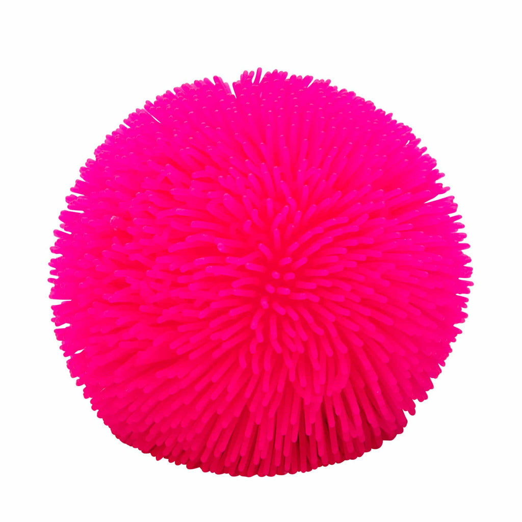 Textured Sensory Shaggy NeeDoh | Collection Winter Creek - Fuzzy Flocked Textured Sensory Fidget Ball Detail